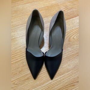 Vince Women's Two-Tone Black and grey Heels